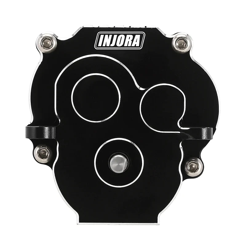 INJORA CNC Aluminum Complete Transmission For 1/18 TRX4M - BLACK - Image 4
