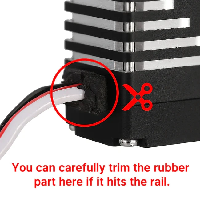 INJORA Coreless High Torque Micro Servo For 1/18 TRX4M - Image 2