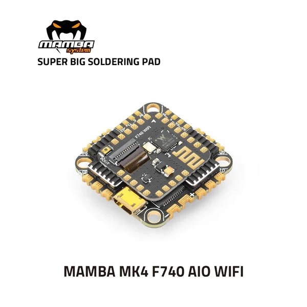 Diatone Mamba MK4 F740 AIO 40A 6S 32bit ALL IN ONE AIO FC&ESC 25.5mm/M2 (WIFI)