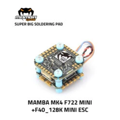 Diatone Mamba MK4 F722 MINI F40_128K MINI Flight Controller Stack 20mm/M2 (GYRO: MPU6000)