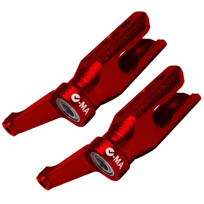 L-MA Precision Aluminum Main Blade Grips Set For InFusion 180 - Red