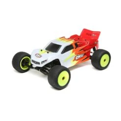 Losi 1/18 Mini-T 2.0 2WD Stadium Truck Brushed RTR - Red/White
