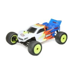 Losi 1/18 Mini-T 2.0 2WD Stadium Truck Brushed RTR - Blue/White
