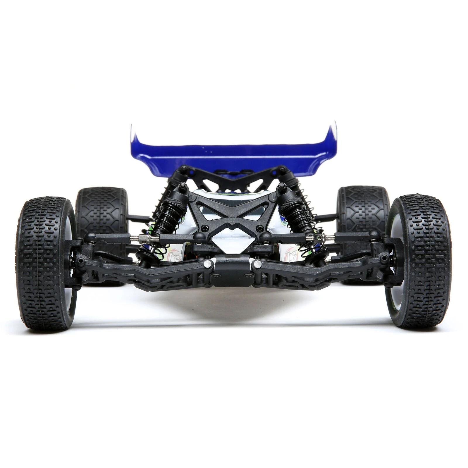 Losi 1/16 Mini-B 2WD Buggy Brushed RTR - Blue/White - Image 5
