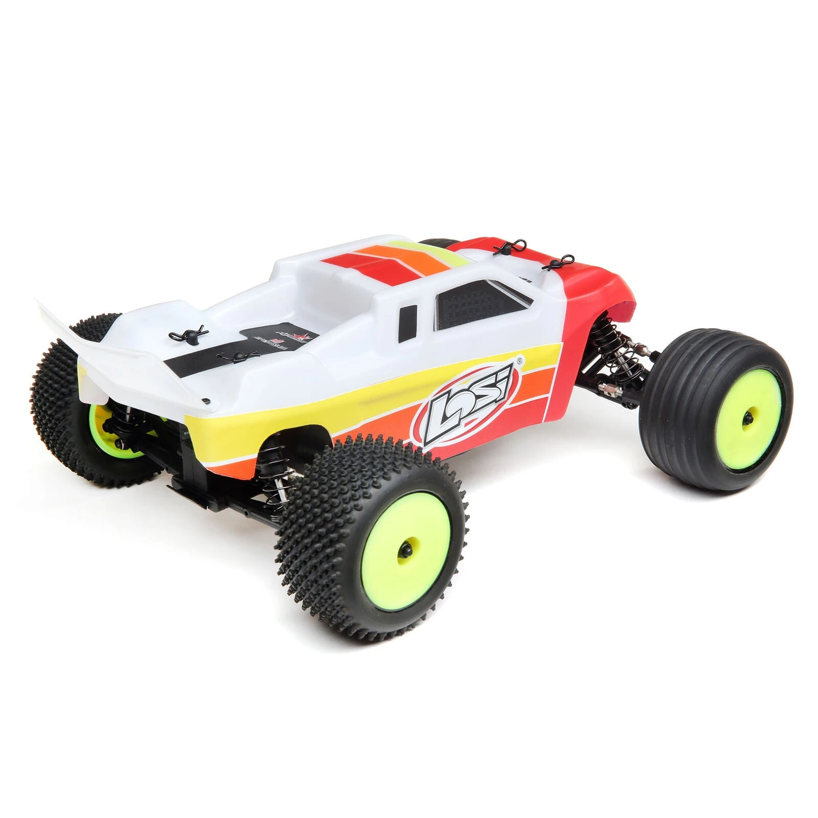 Losi 1/18 Mini-T 2.0 2WD Stadium Truck Brushless RTR - Red - Image 3