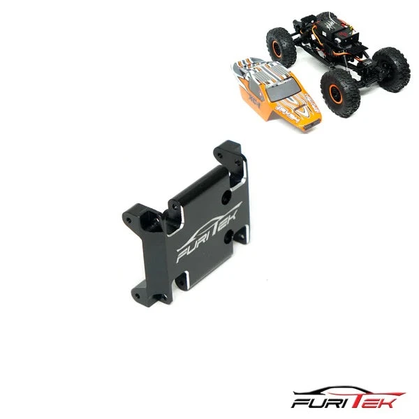 FURITEK PRECISION CNC ALUMINUM SKID PLATE FOR AX24 STINGER BRUSHLESS SYSTEM - Image 2