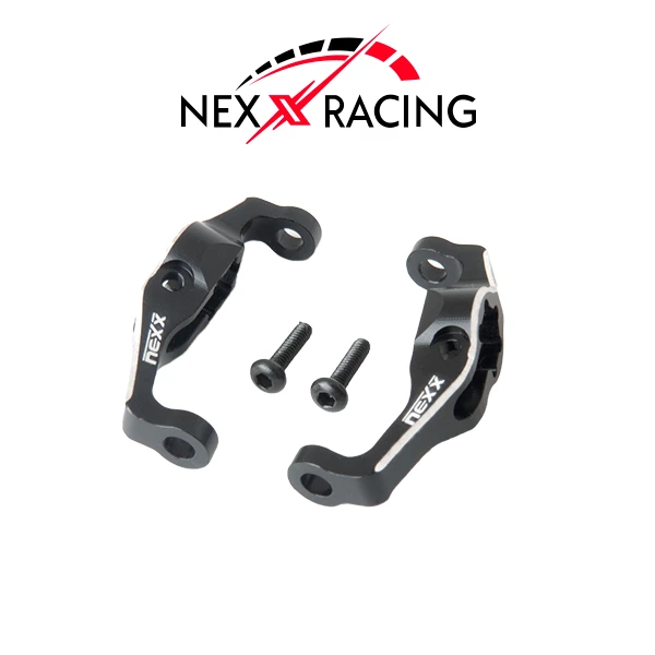 Nexx Racing Alu 7075 C-Hub Carrier For FMS Max Smasher & Power Wagon 1/24 (Black)