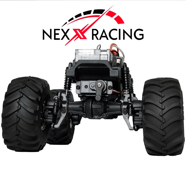 Nexx Racing Alu 7075 C-Hub Carrier For FMS Max Smasher & Power Wagon 1/24 (Black) - Image 2