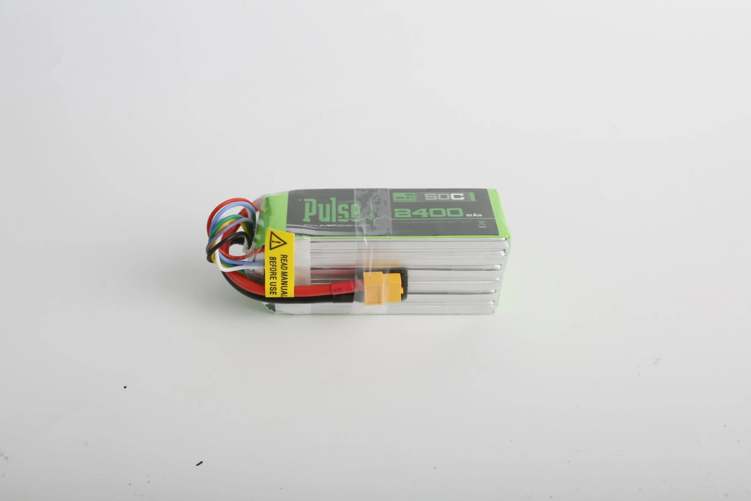 PULSE 2400mah 50C 22.2V 6S LiPo Battery - XT60 Connector - Image 2