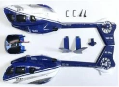 EC-135 Helicopter Body Shell - Blue