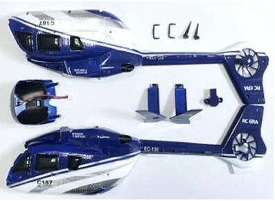 EC-135 Helicopter Body Shell - Blue