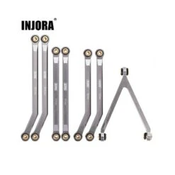 INJORA High Clearance Chassis Links For Axial SCX24 Chevrolet Jeep Wrangler Bronco