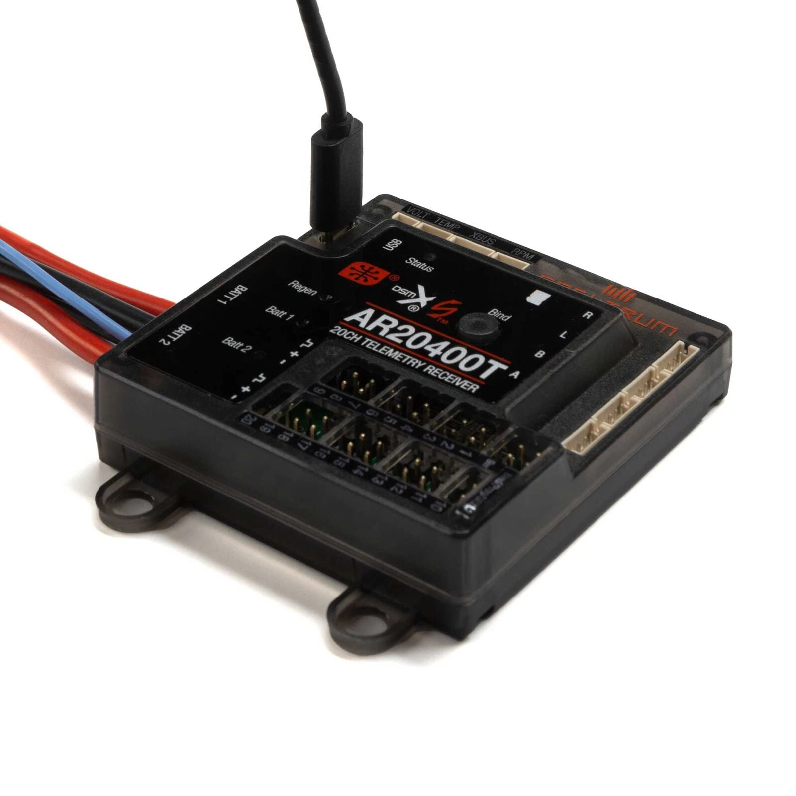 Spektrum AR20400T 20 Channel PowerSafe Telemetry Receiver - Image 2