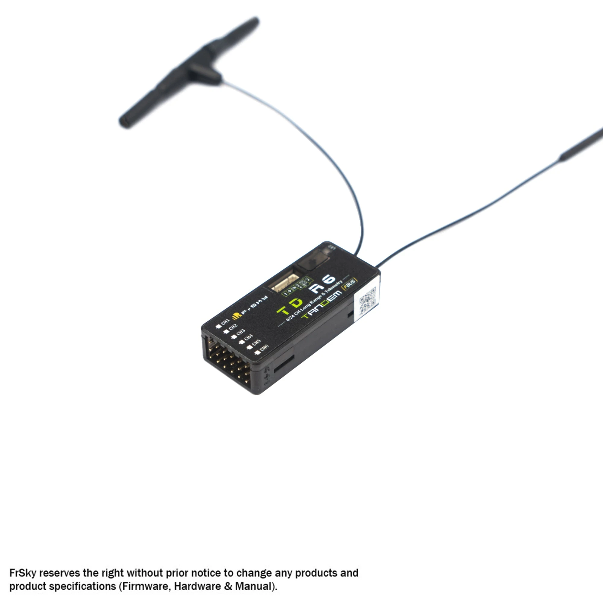 FrSky Tandem TDR6 Dual-band Receiver (2.4GHz & 900MHz)