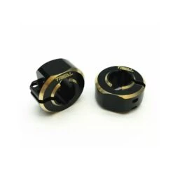 Treal Axial SCX24 Brass Rear Counterweight (Black)