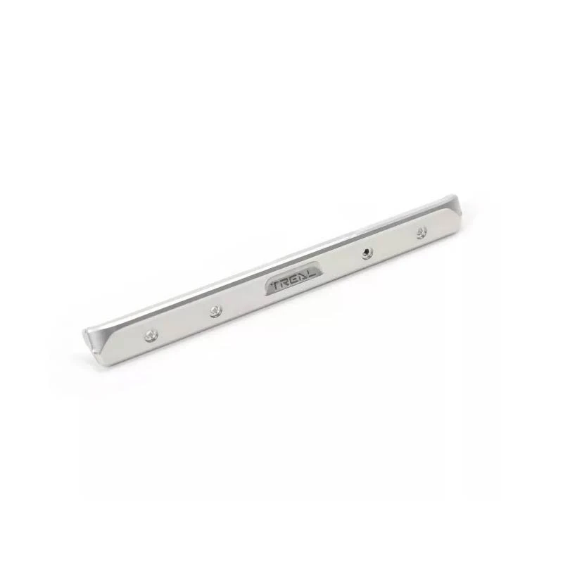 Treal Alu 7075 Rear Bumper CNC Machined For 1/24 Axial SCX24 Chevrolet C10 Upgrades (Silver)