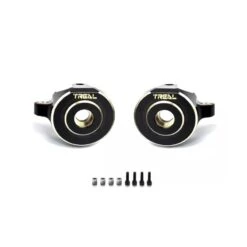 Treal Brass Front Steering Knuckles For SCX24 Deadbolt C10 Betty Gladiator Bronco