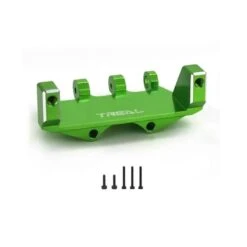 Treal Servo Mount Compatible EMAX Servo Alu 7075 For Axial SCX24 Deadbolt C10 Gladiator Bronco (Green)
