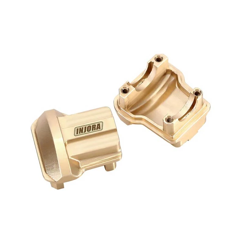INJORA Brass Front Rear Axle Diff Covers For 1/18 TRX4M - Image 2
