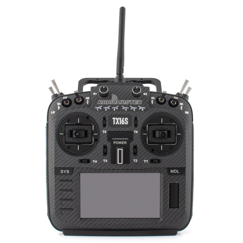 RadioMaster TX16S MKII MAX HALL V4.0 ELRS Black