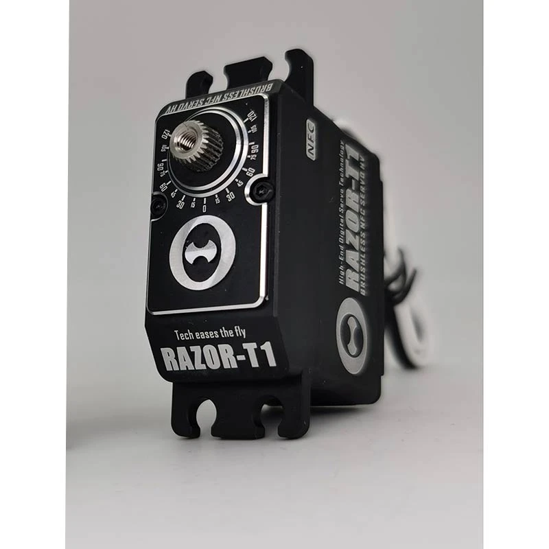 THETA RAZOR-T1 NFC HV Standard Brushless Tail Servo (Black Color)