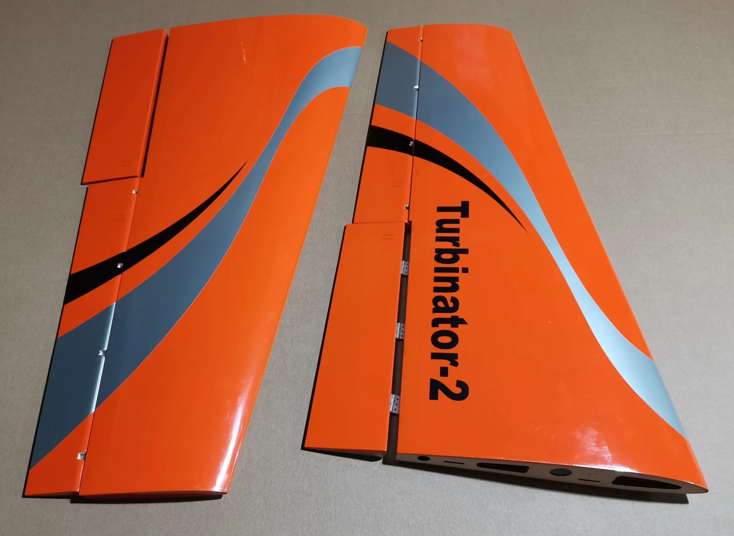 Turbinator 2 - Wing Set - Blue/Yellow