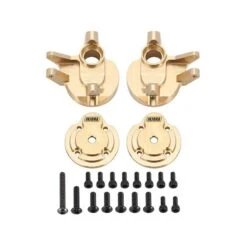 INJORA Brass Portal Cover Steering Knuckle Set For 1/18 UTB18 Capra