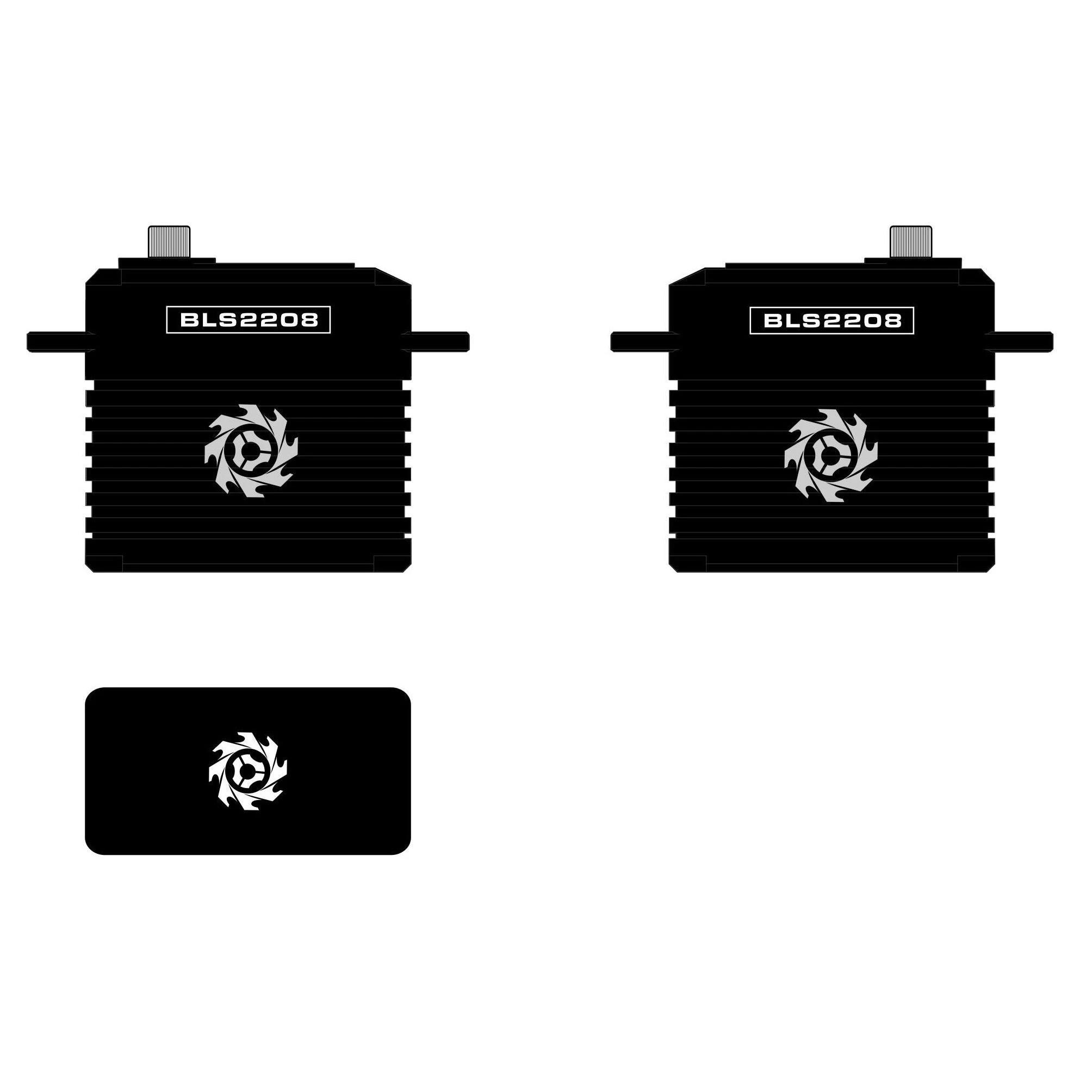 TORQ BLS2208-Black Edition Full Size HV Brushless Servo - Image 2