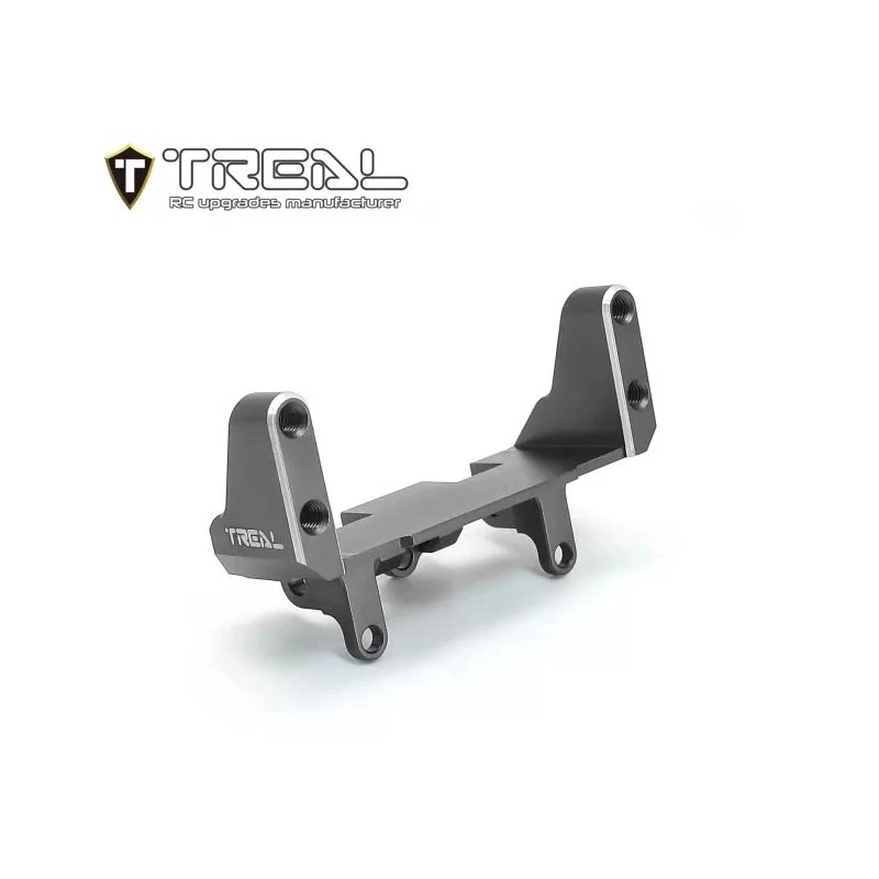 Treal UTB18 Capra Front Servo Mount CNC Machined Aluminum 7075 Upgrades (Titanium)