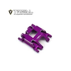 Treal Alu 7075 Center Skid Plate CNC Machined Upgrdes For 1/18 TRX-4M (Purple)