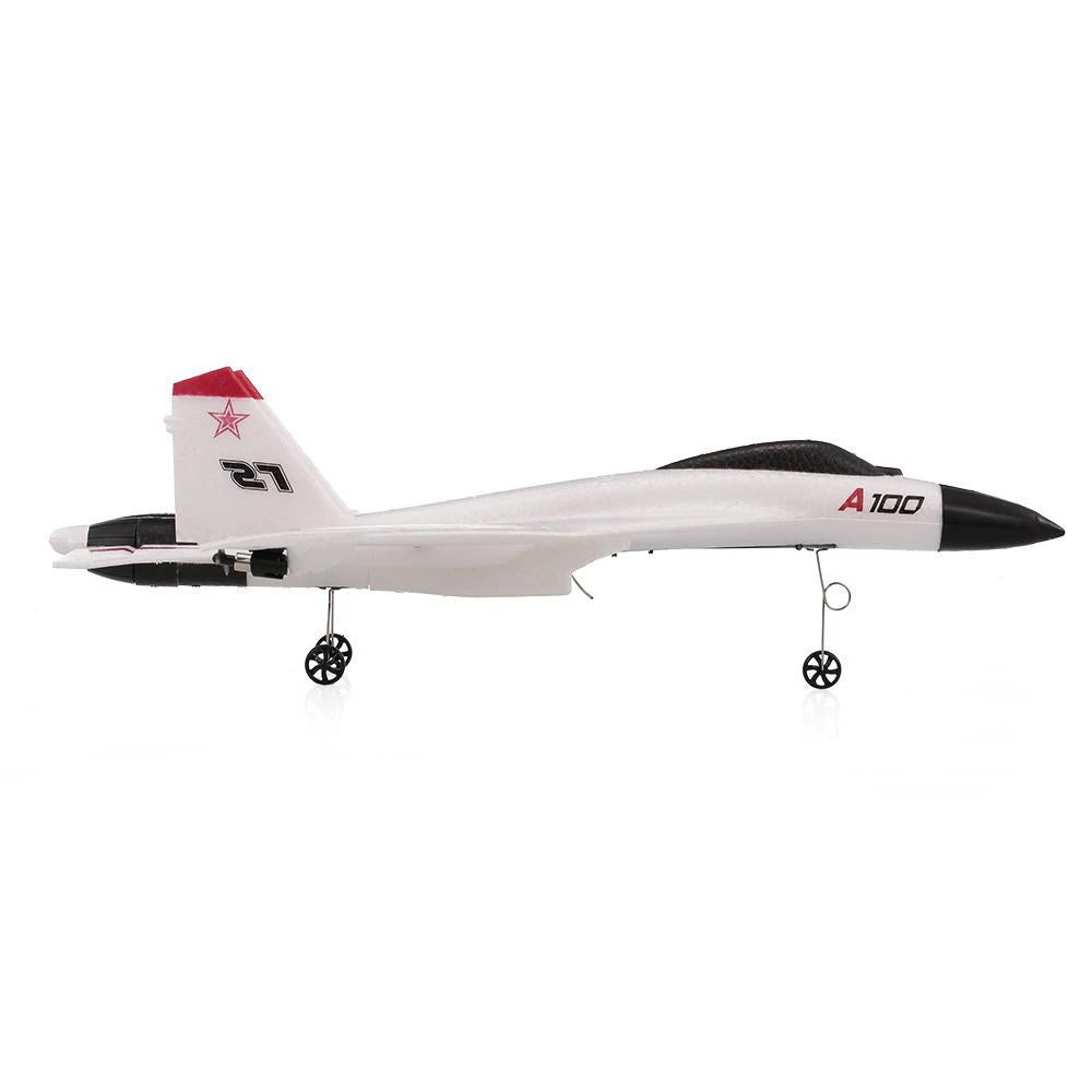 XK A100-SU27 340mm Wingspan 2.4G 3CH 3D/6G System 6-Axis Gyro RC Airplane RTF - Image 3