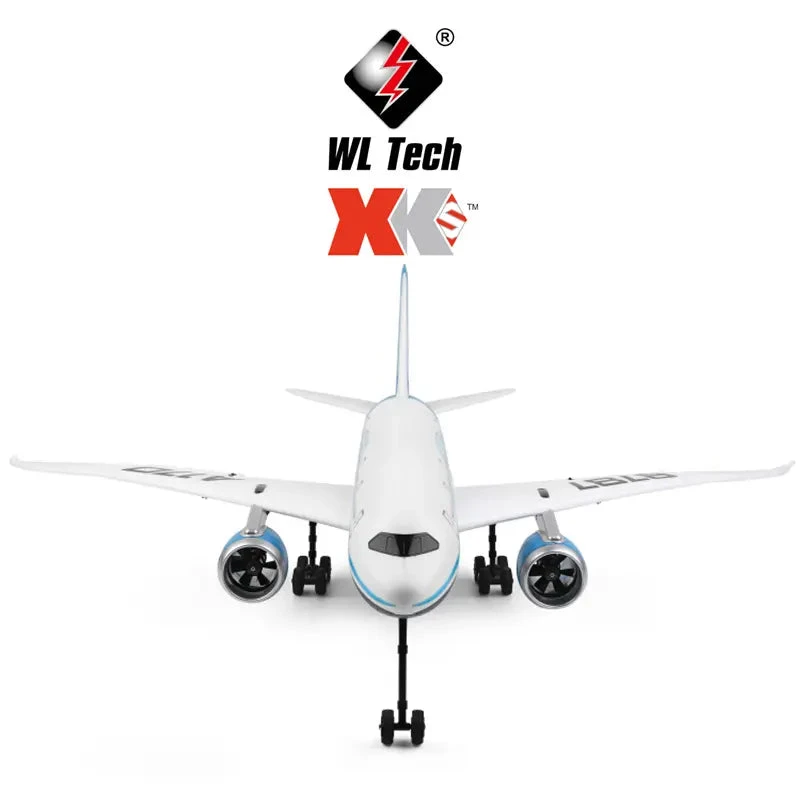 XK A170 660mm Wingspan 2.4GHz 4CH 3D/6G Mode Switchable 6-Axis Gyro RC Airplane - Image 4