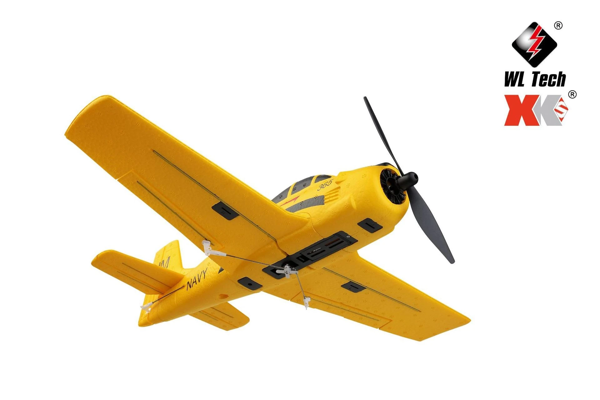 XK A210 T-28 380mm Wingspan 2.4GHz 4CH 3D/6G Mode Switchable 6-Axis Gyro RC Airplane RTF - Image 9