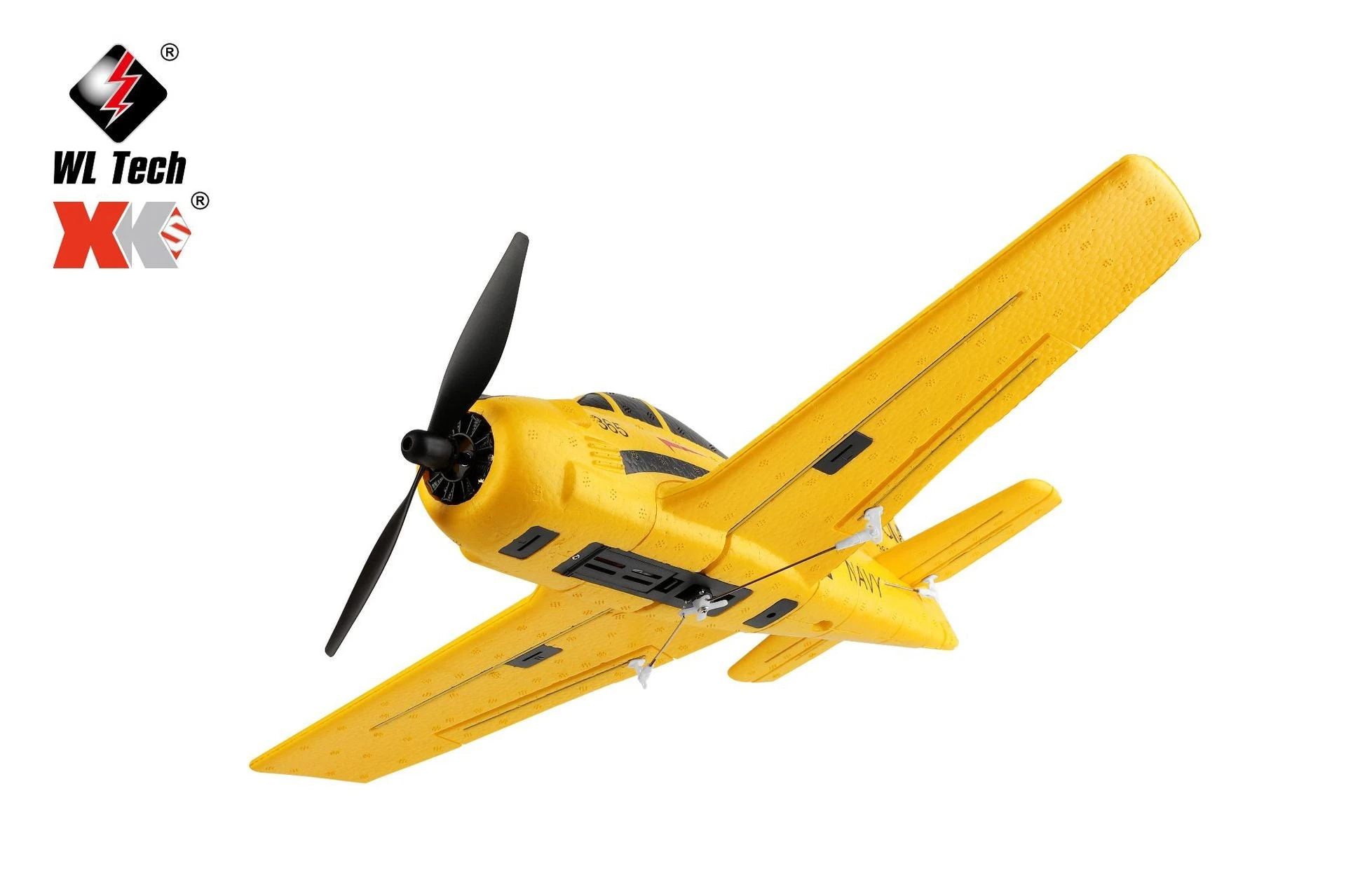 XK A210 T-28 380mm Wingspan 2.4GHz 4CH 3D/6G Mode Switchable 6-Axis Gyro RC Airplane RTF - Image 8