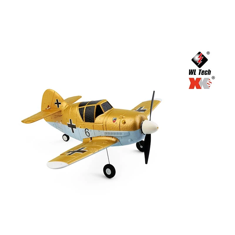 XK A250 BF-109 Fighter 350mm Wingspan 2.4GHz 4CH 3D/6G Mode Switchable 6-Axis Gyro RC Airplane RTF