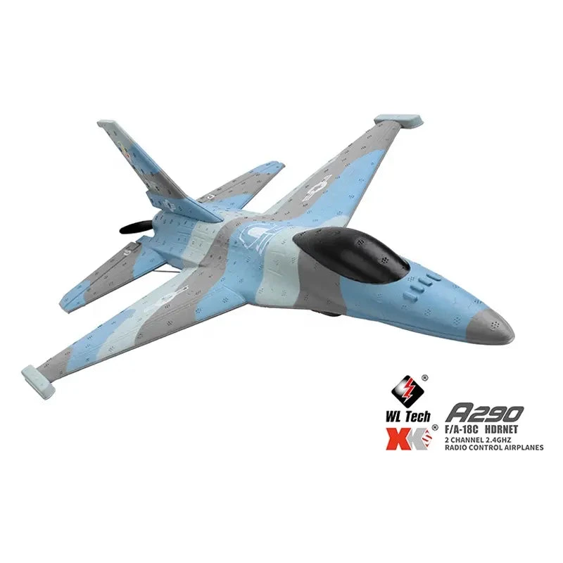 XK A290 F16 Fighter 2.4GHz 3CH 3D/6G Mode Switchable 6-Axis Gyro RC Airplane RTF - Image 4
