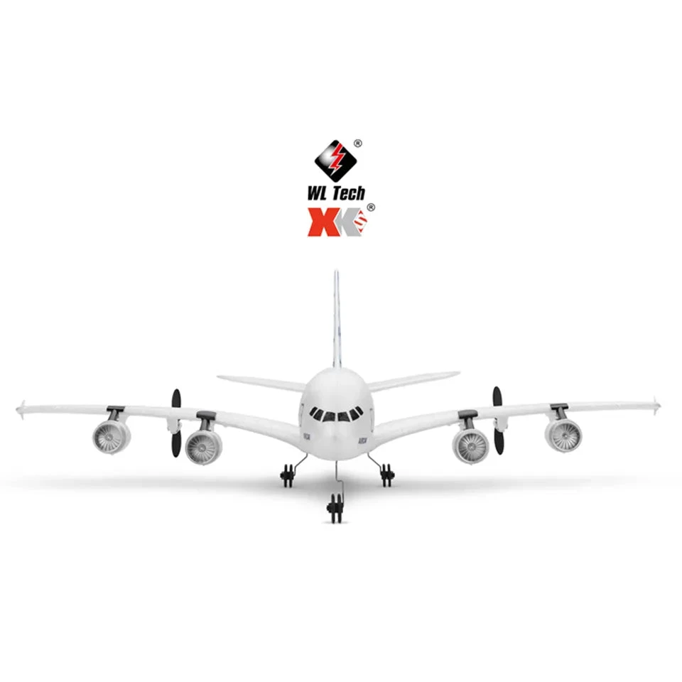 XK A120 Airbus A380 510mm Wingspan 2.4GHz 3CH RC Airplane RTF - Image 4