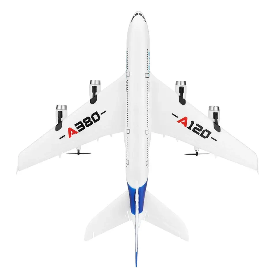 XK A120 Airbus A380 510mm Wingspan 2.4GHz 3CH RC Airplane RTF - Image 5
