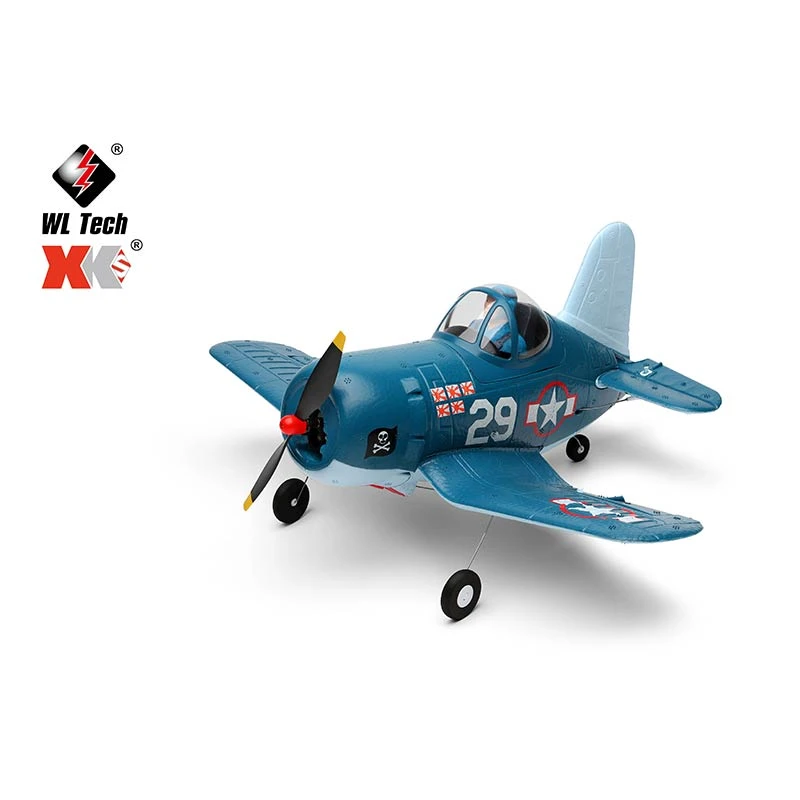 XK A500 F4U Fighter 350mm Wingspan 2.4GHz 4CH 3D/6G Mode Switchable 6-Axis Gyro RC Airplane RTF - Image 2