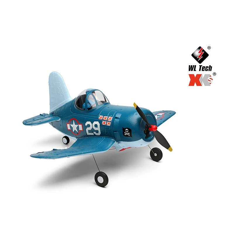 XK A500 F4U Fighter 350mm Wingspan 2.4GHz 4CH 3D/6G Mode Switchable 6-Axis Gyro RC Airplane RTF