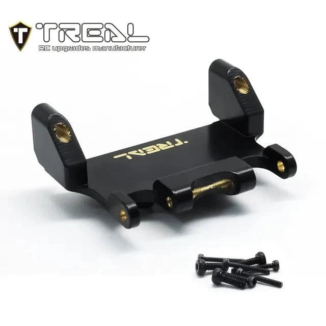 TREAL AX24 Brass Servo Mount Compatible With EMAX Servo For 1/24 Axial AX24 XC-1 4WS Crawler - Image 2