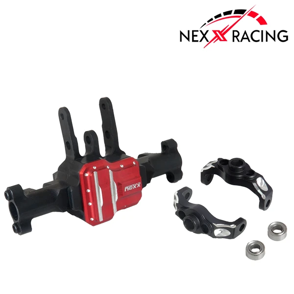 Nexx Racing CNC Alu Front Axle Housing For TRX-4M ( Included Bearing )-Black - Image 2