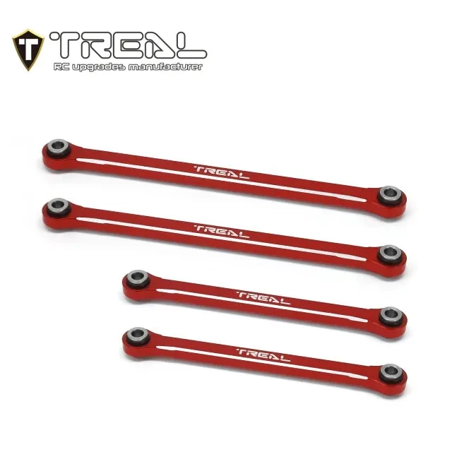 TREAL TRX-4M Lower Links Set (4pcs) Aluminum 7075 Lower Chassis 4-Links Upgrades 1/18 Scale - Image 9
