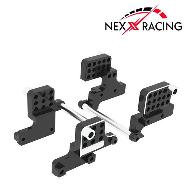 Nexx Racing CNC Alu Front And Rear Shock Mounts For TRX-4M - Image 3