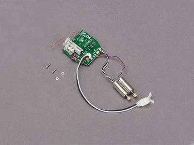 BLADE Eflite 4-in-1 PCB (Rx, Gyro, ESC, Mixer) W/Drive Motors: Red Bull BO-105 CBCX