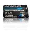 AR POWER 3200mAh (2x1 Cell) Pack With Self Balancing Circuit