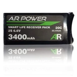 AR Power 3400mAh LiFE Smart Balance Receiver Pack With Self Balancing Circuit