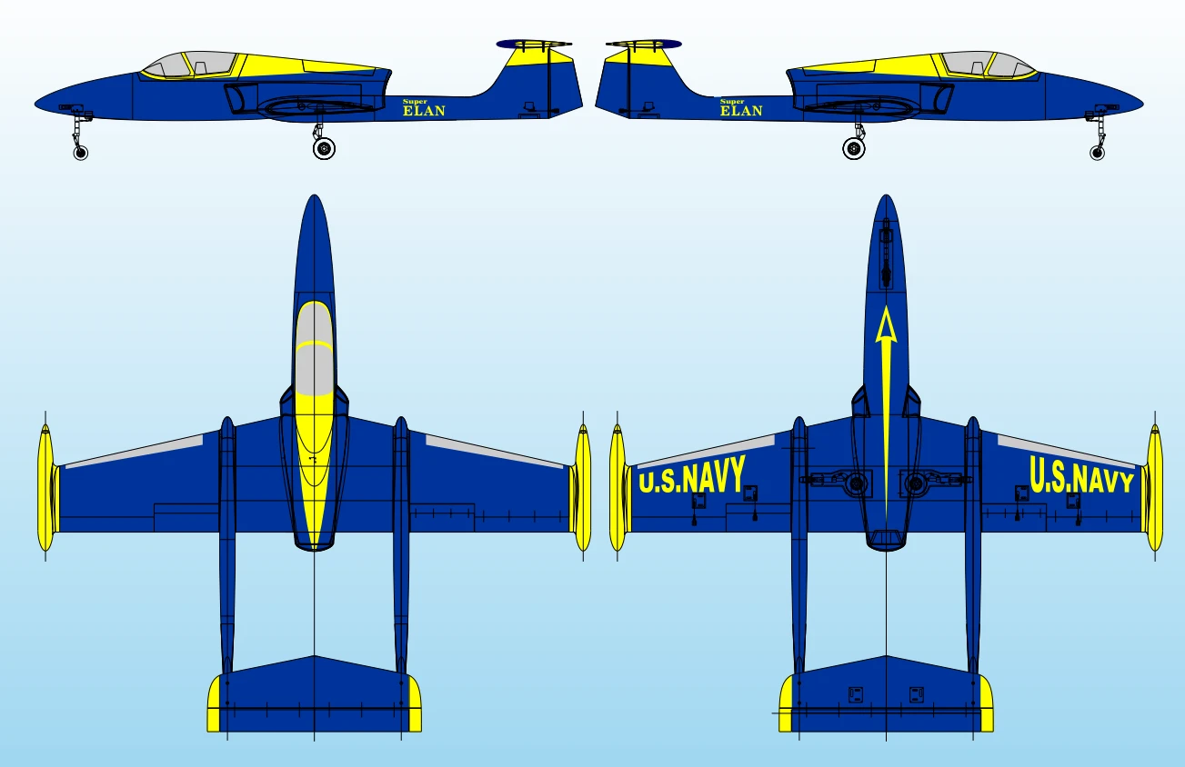 Boomerang Super Elan - Blue Angel - Image 2
