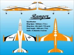 Boomerang Ranger Sport Jet - Orange & White