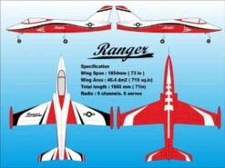 Boomerang Ranger Sport Jet - Red & White